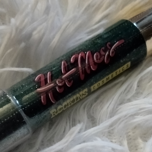 🆕 Rockins Cosmetics Glitter Gel Green Eye Pen - Picture 6 of 10